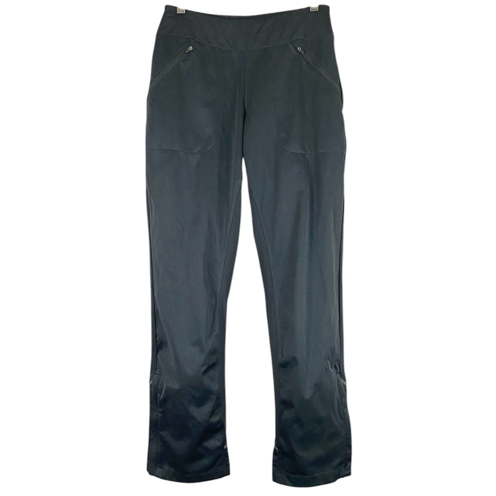 Women's Title Nine Snow Slayer 2 Mid-Rise Black Pull-On Flared Leg Pant Size 4